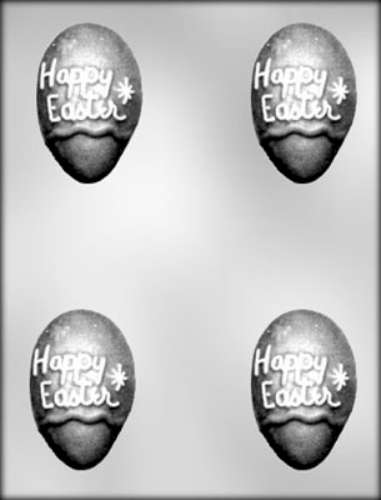 Happy Easter Egg Chocolate Mould - Click Image to Close